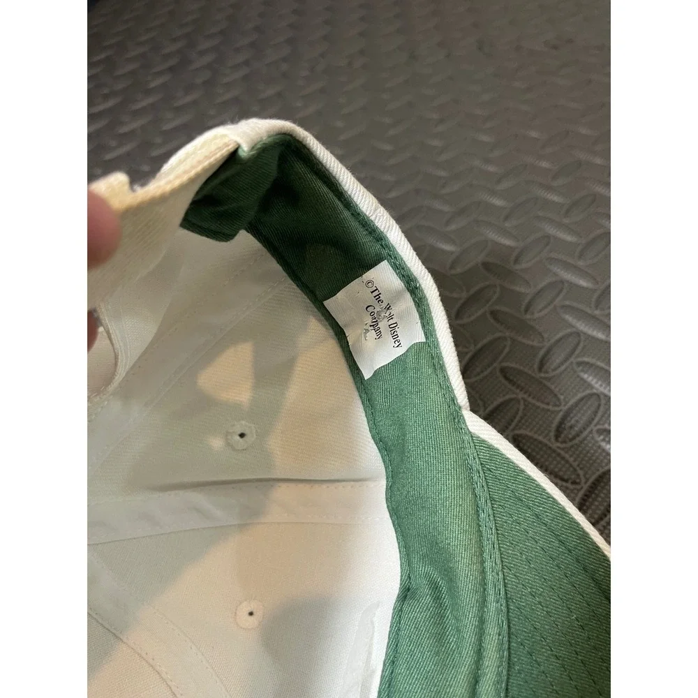 Nike Golf Hat Unisex OS White Mickey Mouse Embroidered Swoosh Strapback Cap